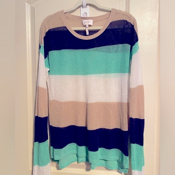 Laundry sheer knit sweater size Medium. - Picture 1 of 9